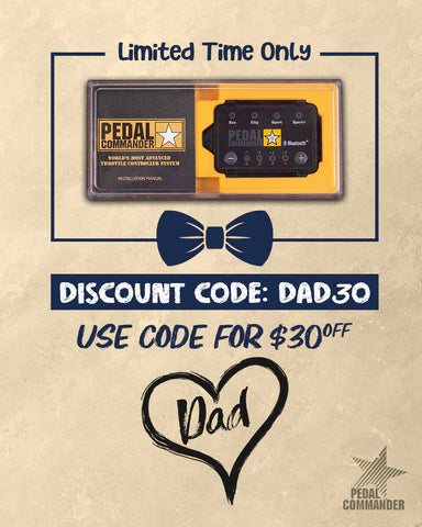 Festeggia la Festa del Papà con Pedal Commander e risparmia!