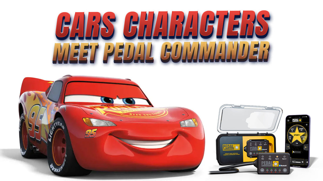 Full Throttle Fun: Cars Characters Meet Pedal Commander®