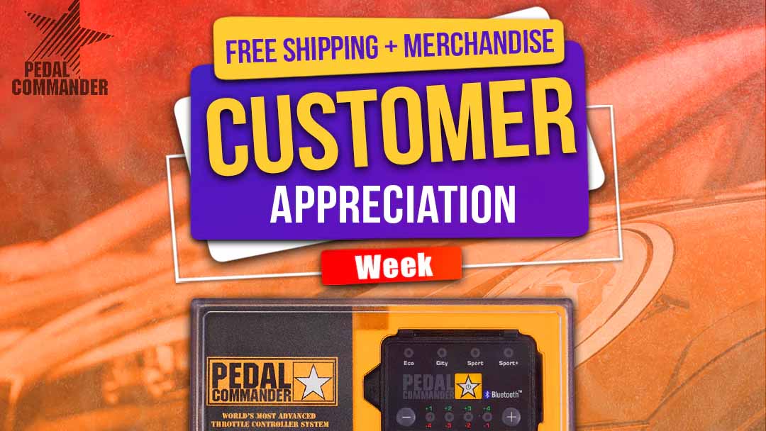 Pedal Commander Vendita di Apprezzamento per i Clienti