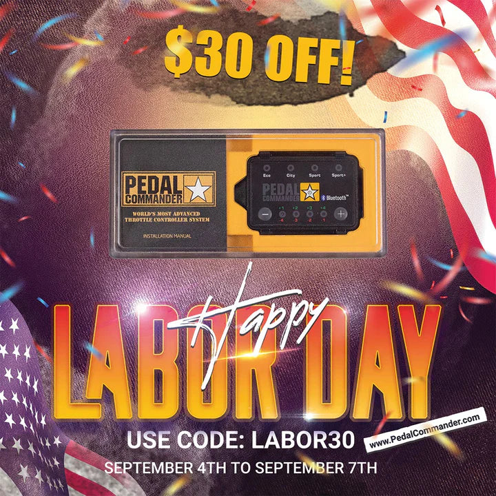Pedal Commander Vendita del Labor Day!