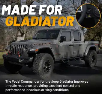 Pedal Commander® per Jeep Gladiator