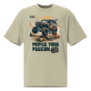 Power Your Passion Oversized Faded T-shirt
image-2