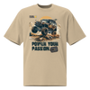 Power Your Passion Oversized Faded T-shirt
image-1