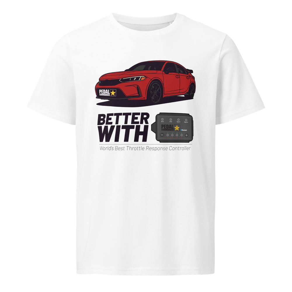 Pedal Commander® T-shirt unisex organica di peso medio-leggero
