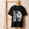 T-shirt Unisex in Cotone Organico a Costine con Scollo | Libera la Bestia
image-2