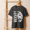 T-shirt Unisex in Cotone Organico a Costine con Scollo | Libera la Bestia
image-4