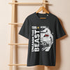 T-shirt Unisex in Cotone Organico a Costine con Scollo | Libera la Bestia
image-5