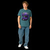 T-shirt Unisex in Cotone Organico a Costine con Collo - Charger
image-6