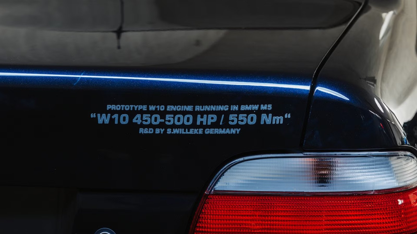 The Secret BMW M5 With A Volkswagen W10 Engine