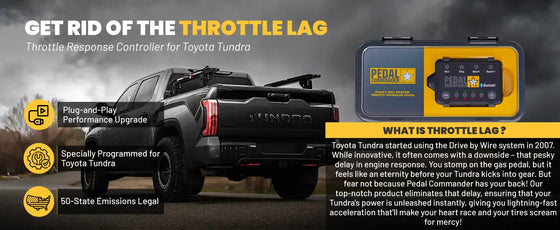 COME PUÒ IL PEDAL COMMANDER AIUTARE LA TUA TOYOTA TUNDRA?