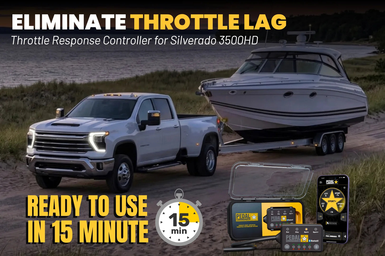 Pedal Commander per Chevrolet Silverado 3500