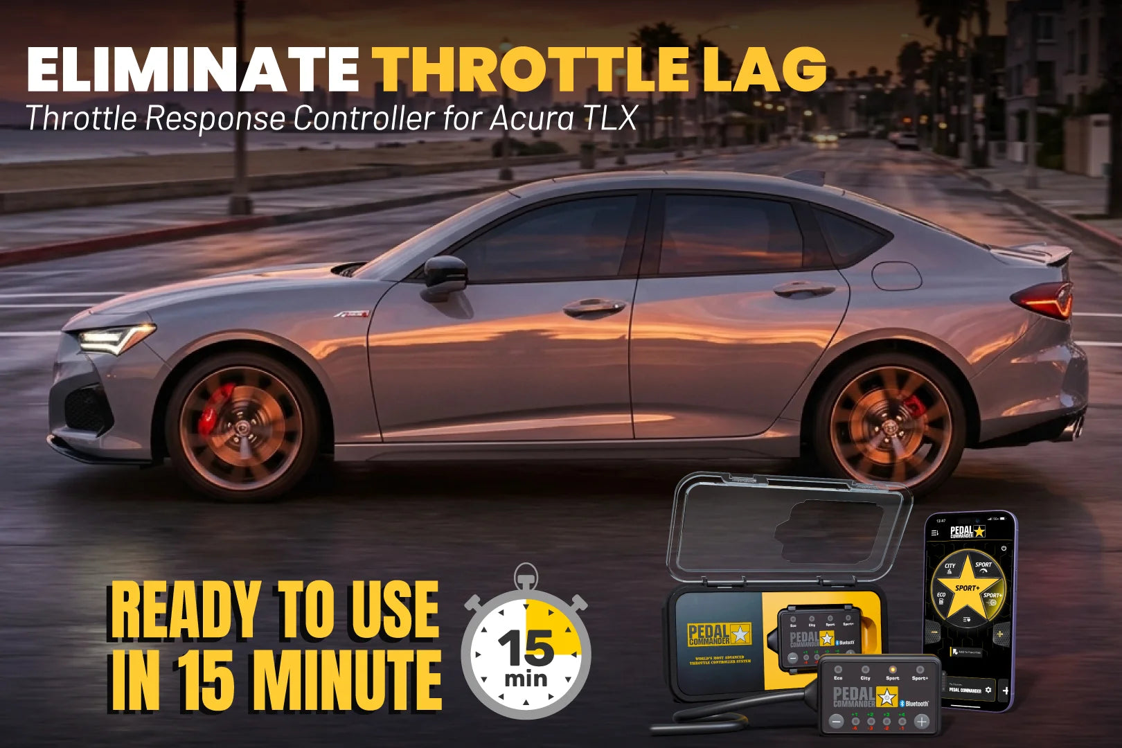 Pedal Commander per Acura TLX