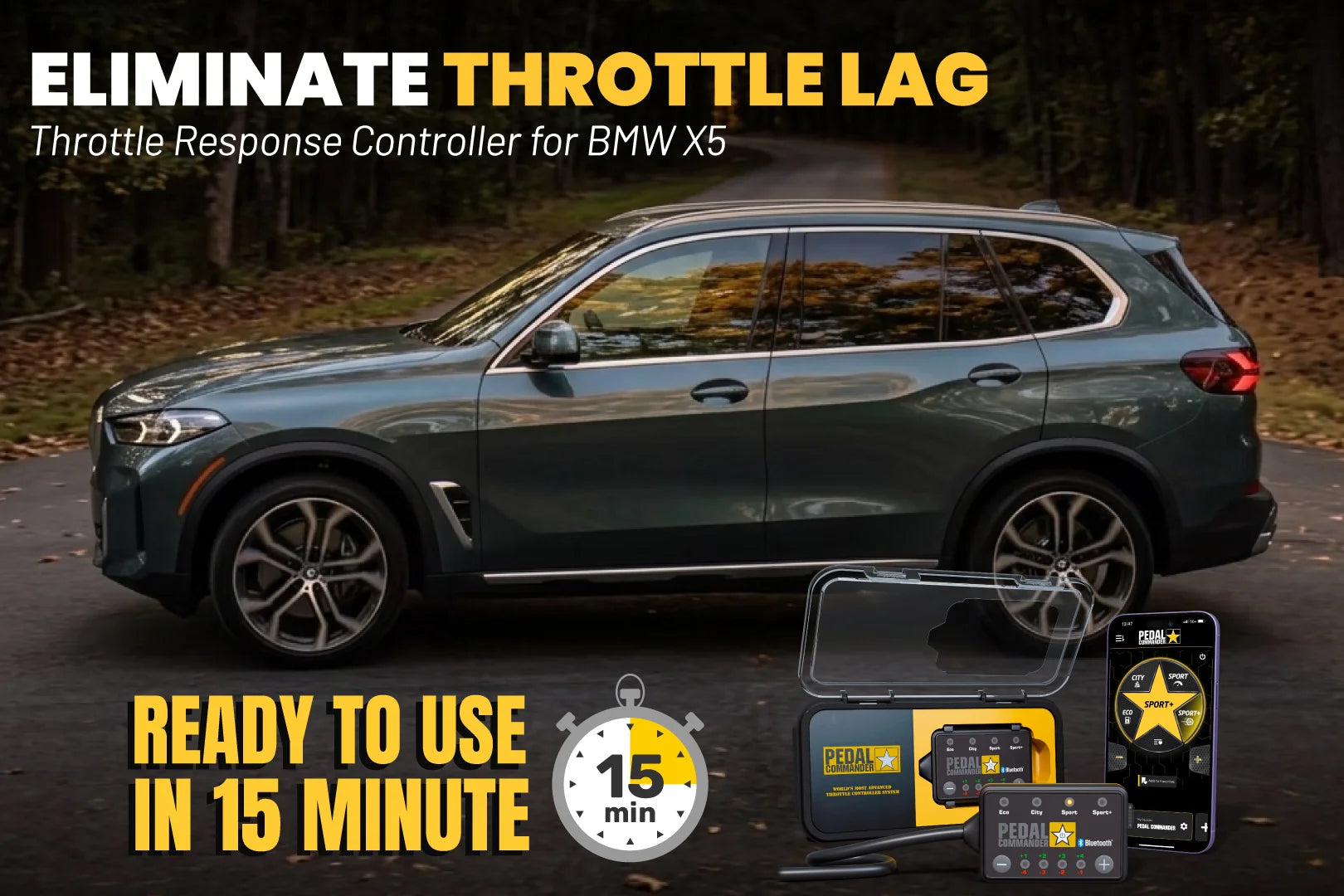 Pedal Commander per BMW X5