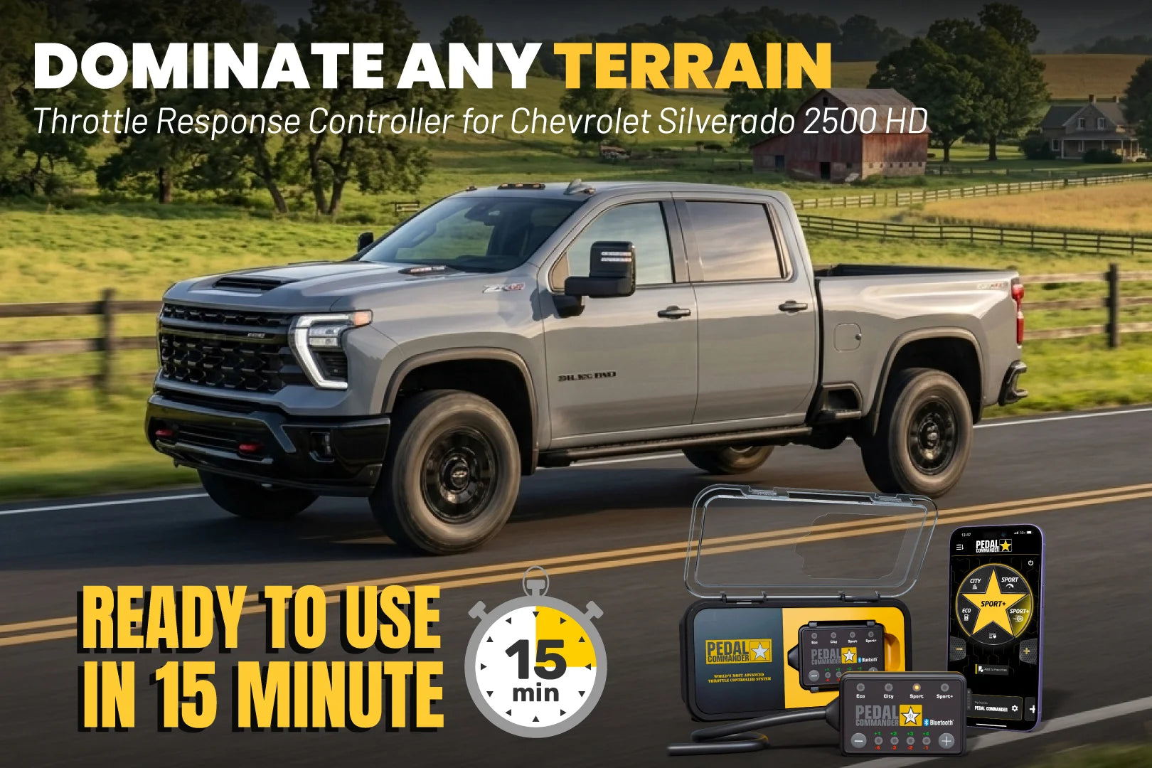 Pedal Commander per Chevrolet Silverado 2500HD