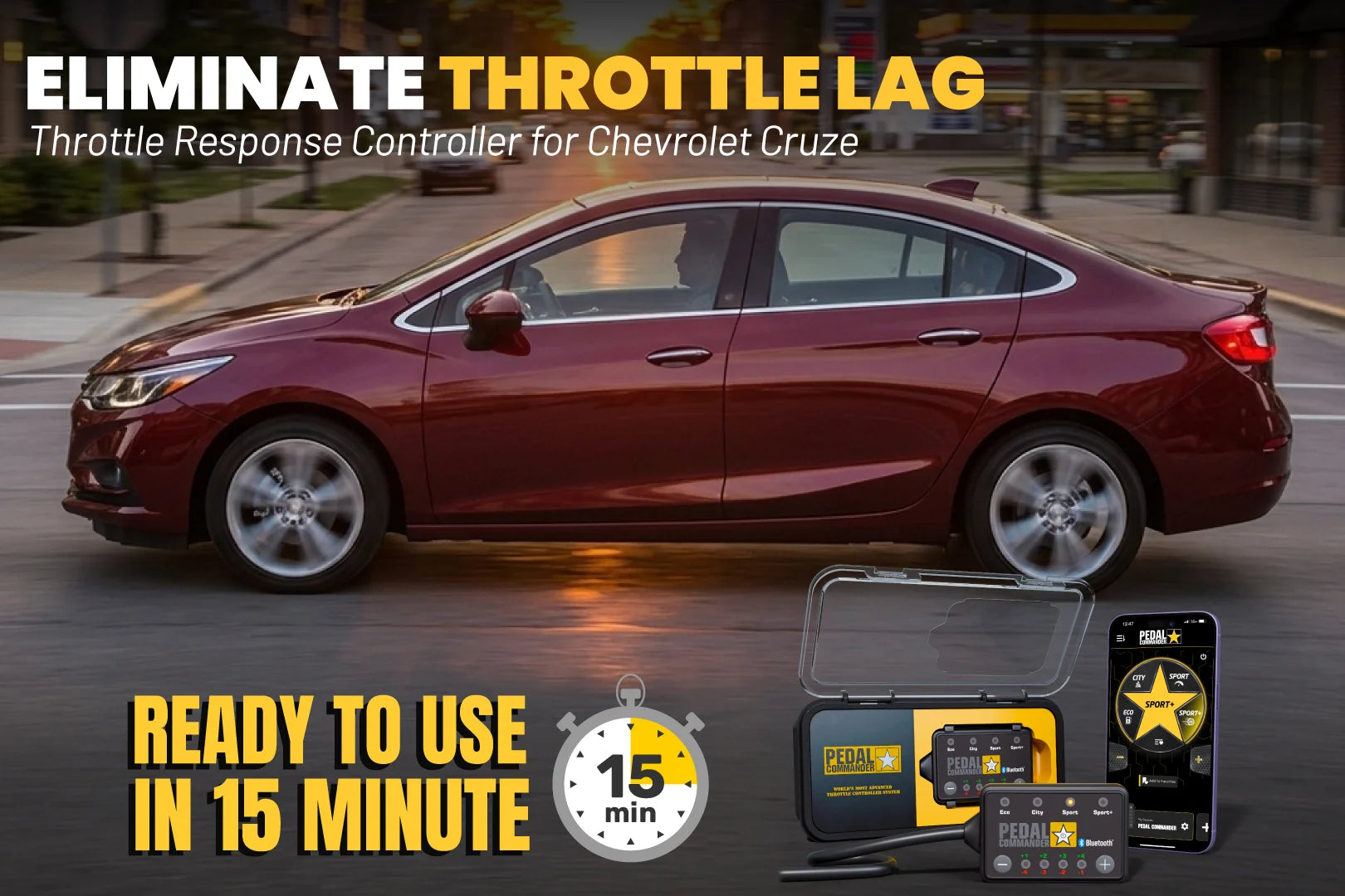 Pedal Commander per Chevrolet Cruze
