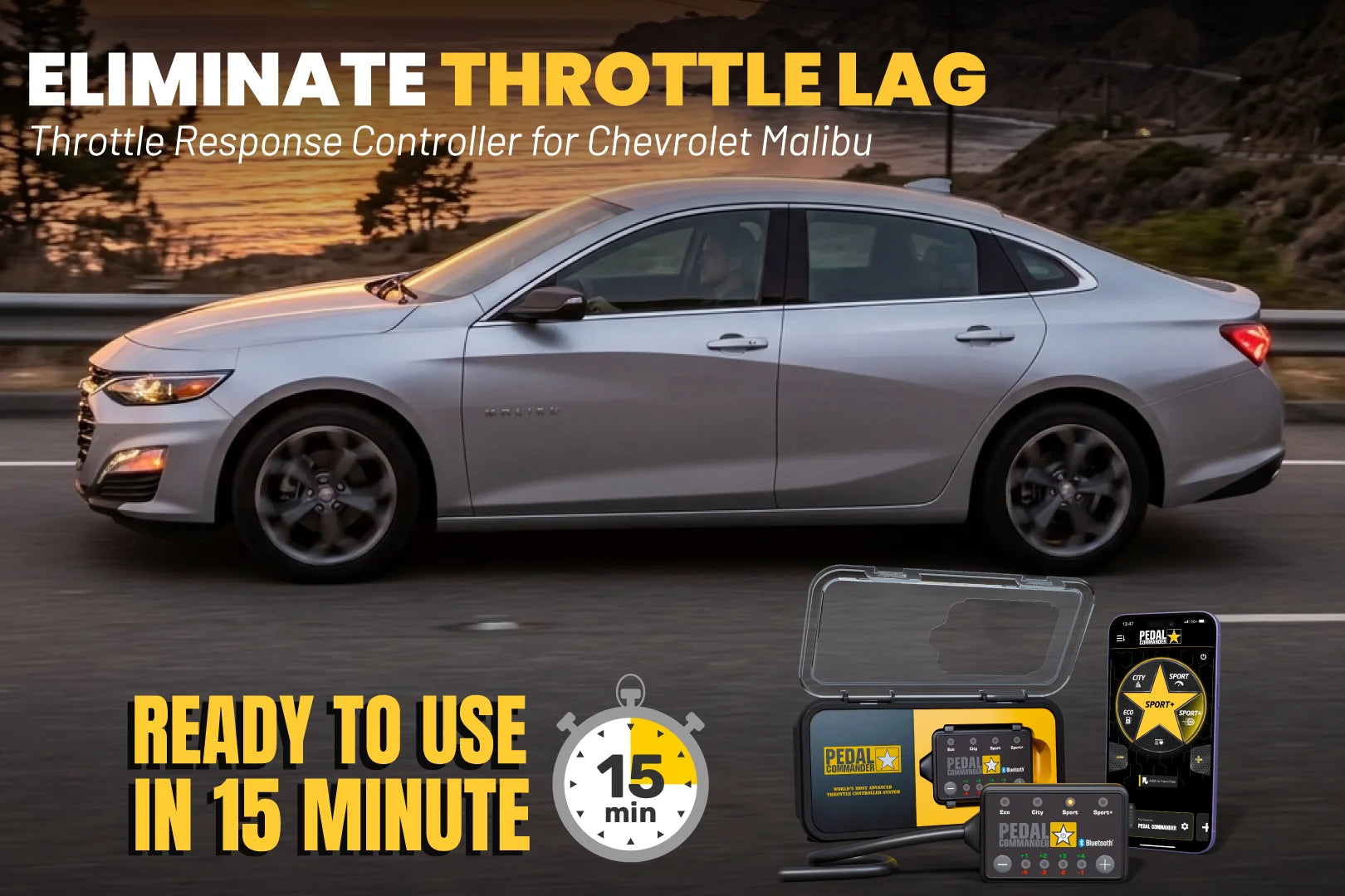 Pedal Commander per Chevrolet Malibu