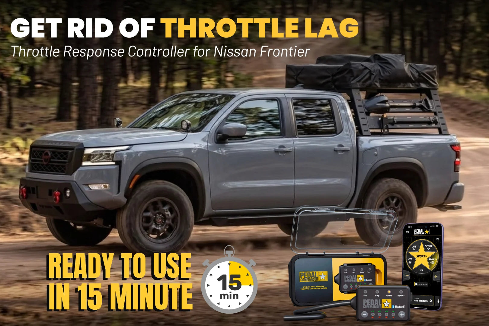 Pedal Commander per Nissan Frontier