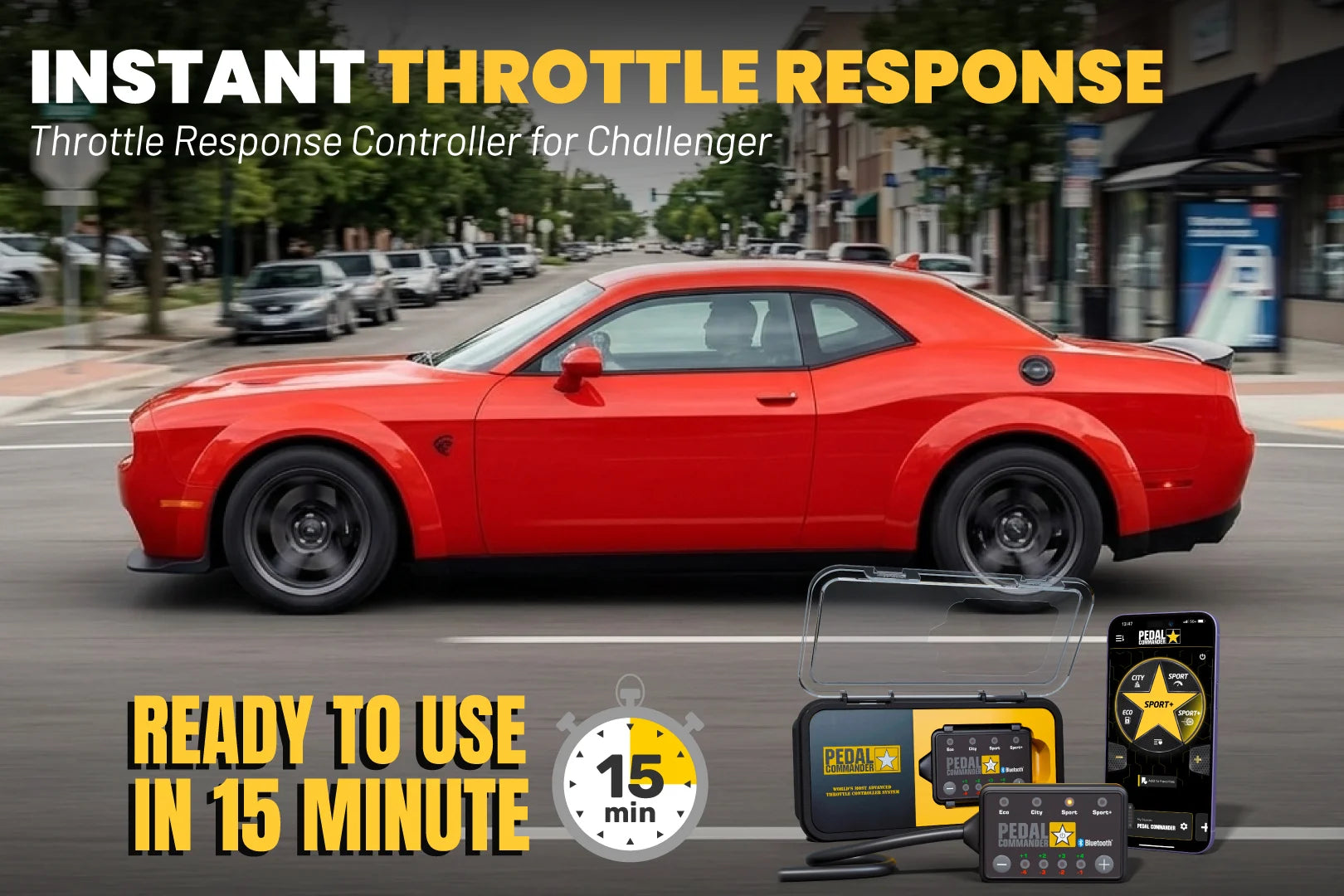 Pedal Commander per Dodge Challenger