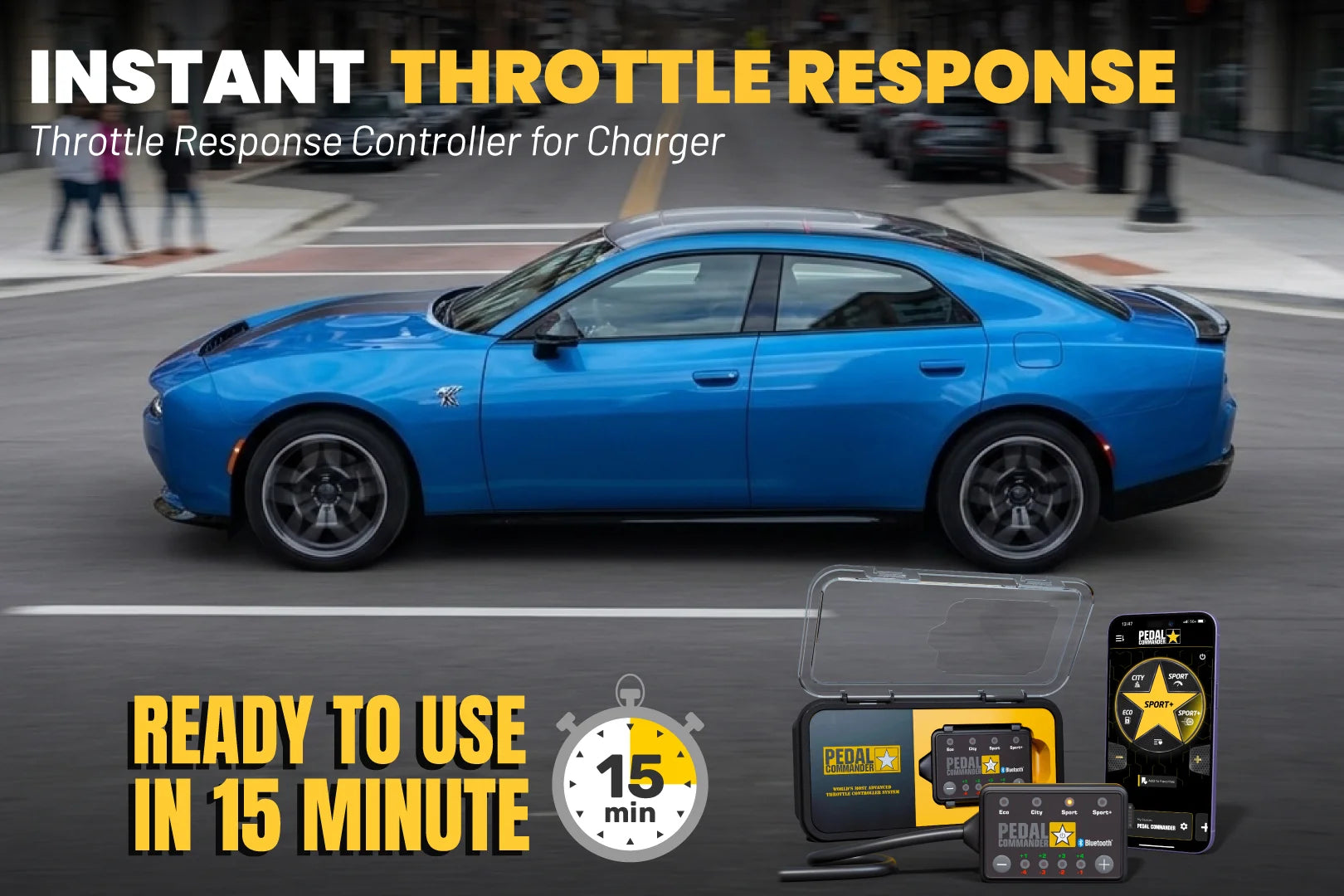 Pedal Commander per Dodge Charger