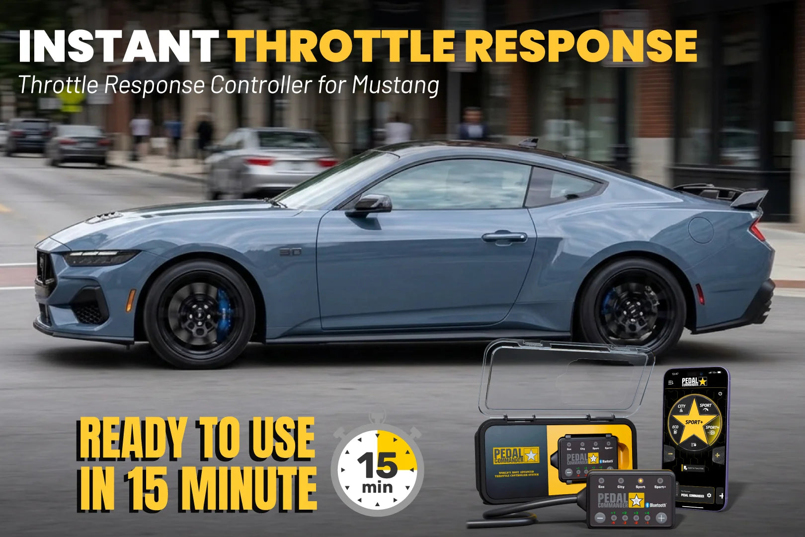 Pedal Commander for Ford Mustang