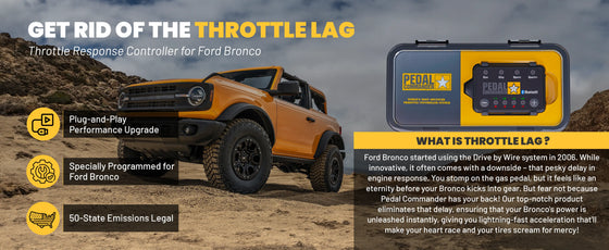 PC18 / Ford / Bronco / U725 (2021+) / (2.3L EcoBoost - 2.7L EcoBoost Twin Turbo V6 - 3.0L EcoBoost Twin Turbo V6)