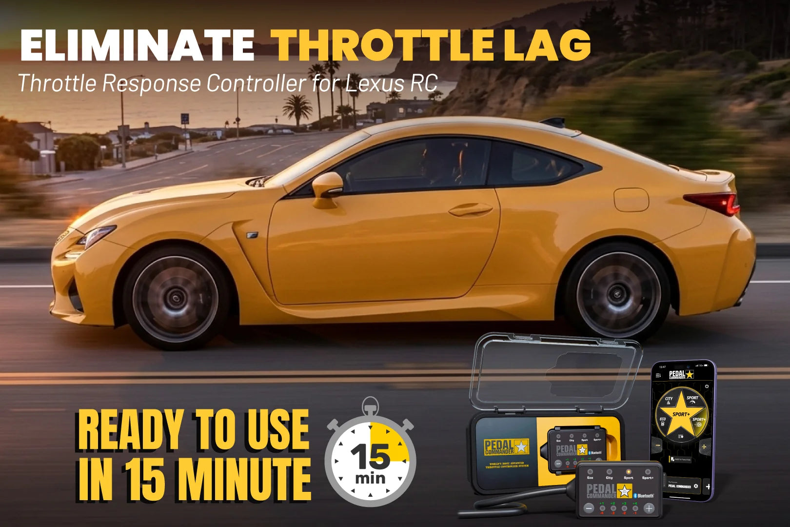 Pedal Commander for Lexus RC