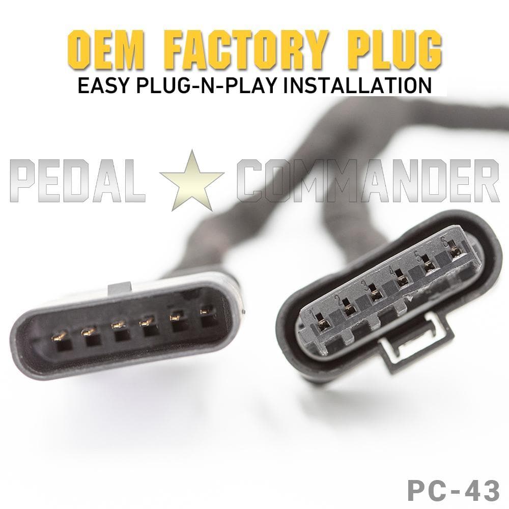 Pedal Commander's easy plug-n-play installation