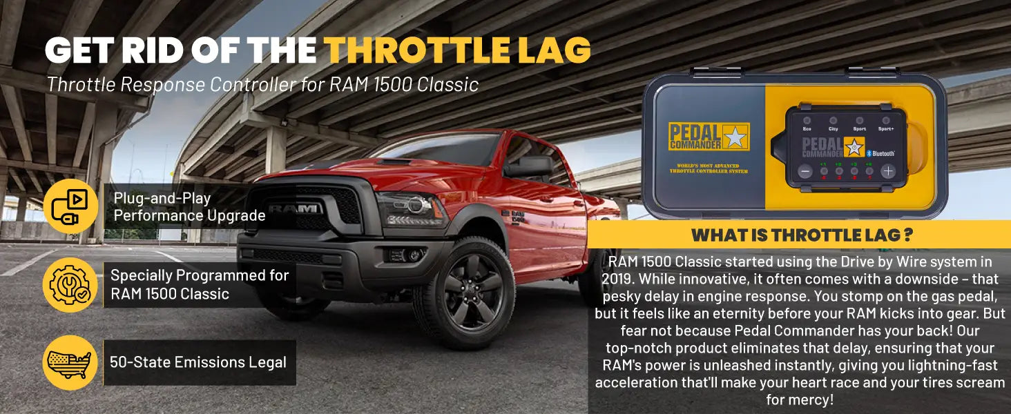 Pedal Commander per RAM 1500 Classic