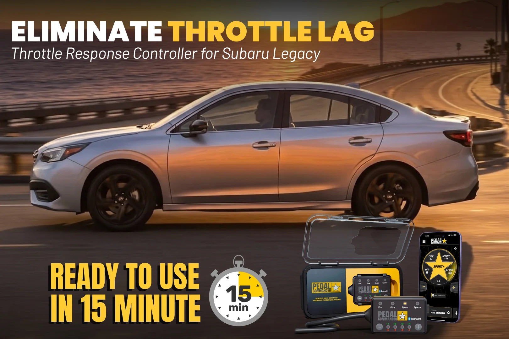 Pedal Commander per Subaru Legacy
