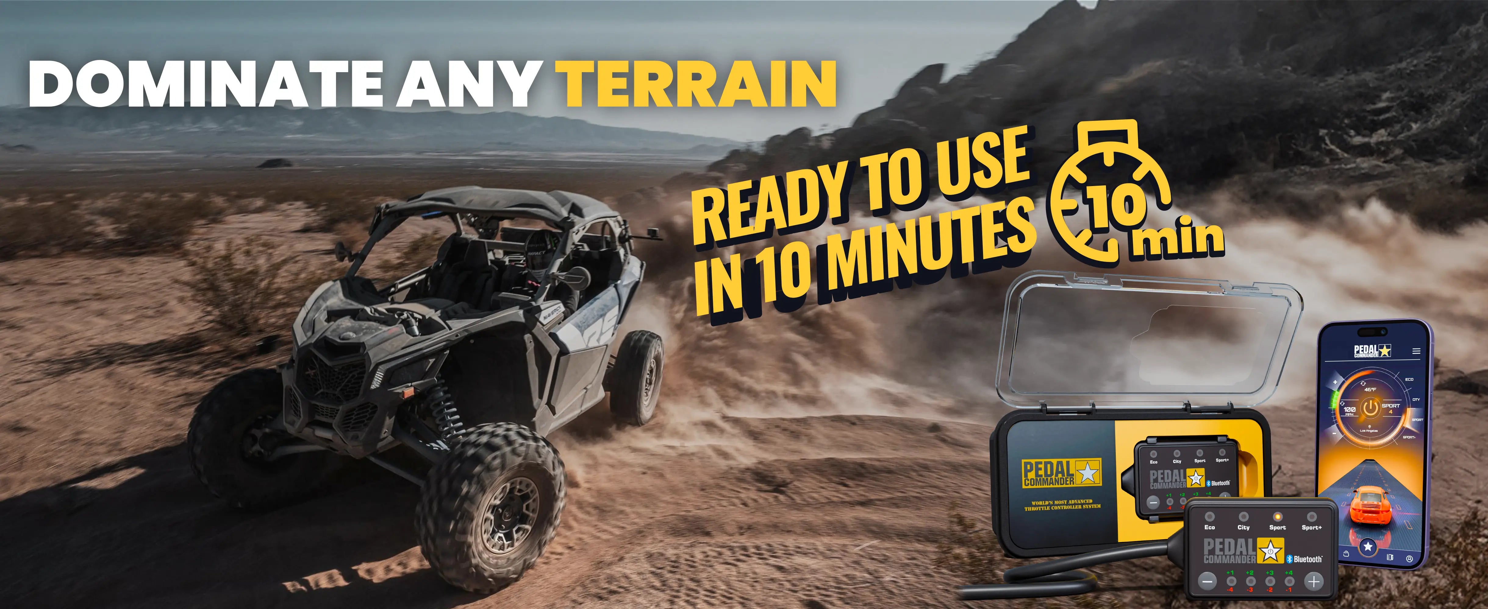 Pedal Commander per Can-Am Maverick