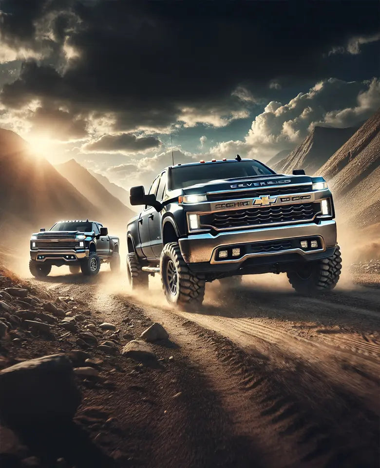 Chevrolet Heavy Duty Trucks On Dirt