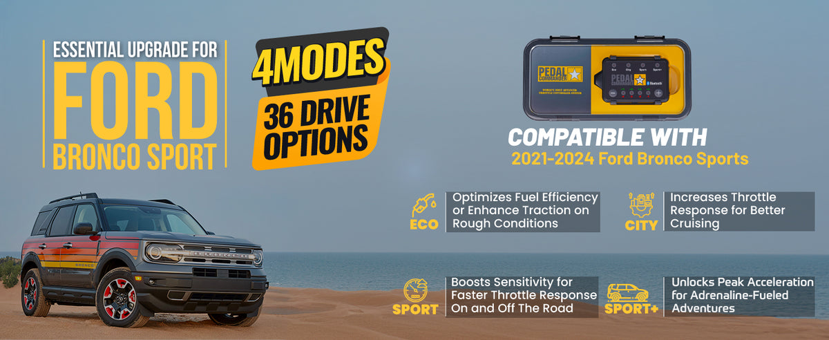 Pedal Commander per Ford Bronco Sport