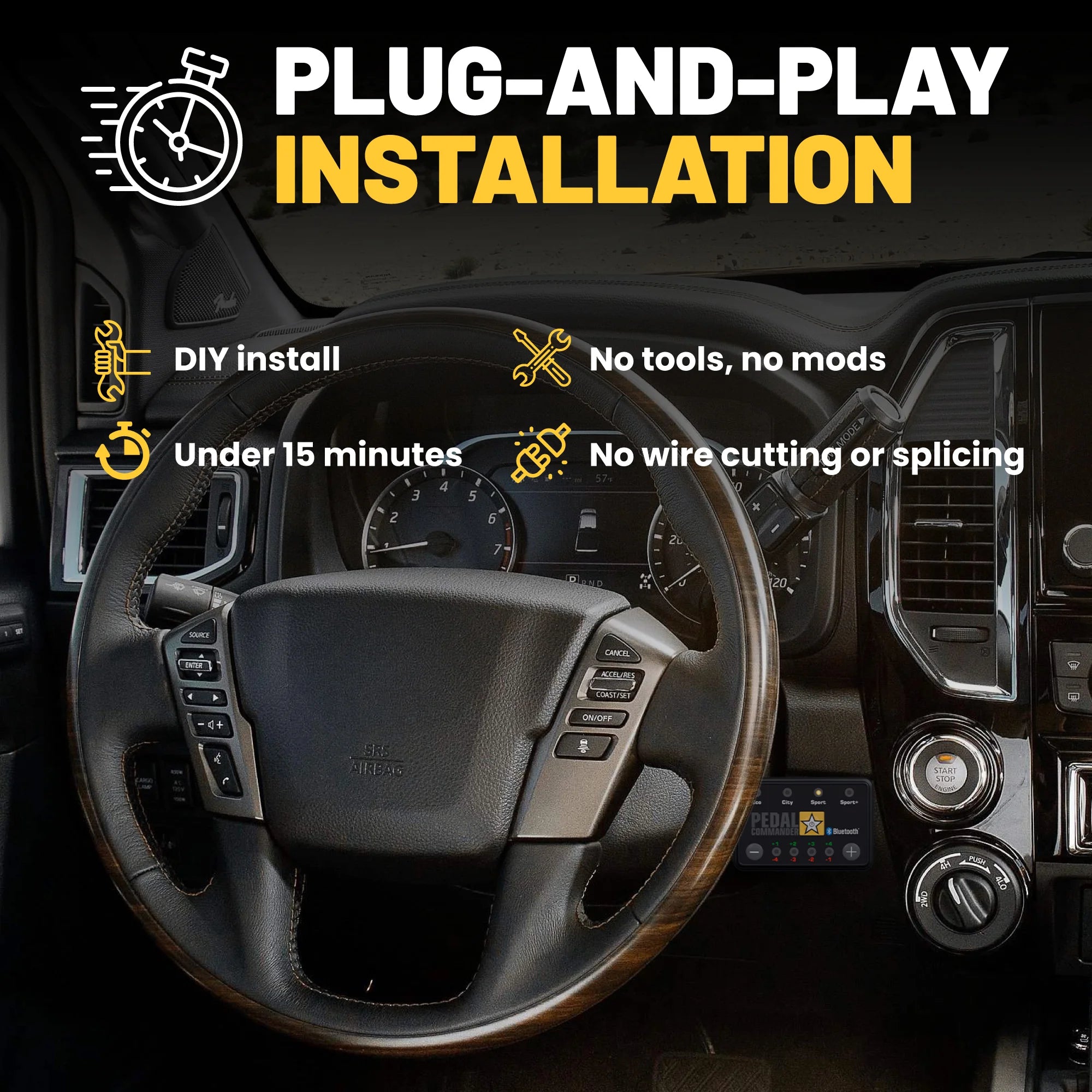 Pedal Commander per Nissan Titan