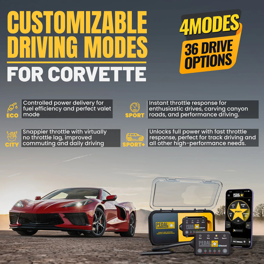 Pedal Commander per Chevrolet Corvette