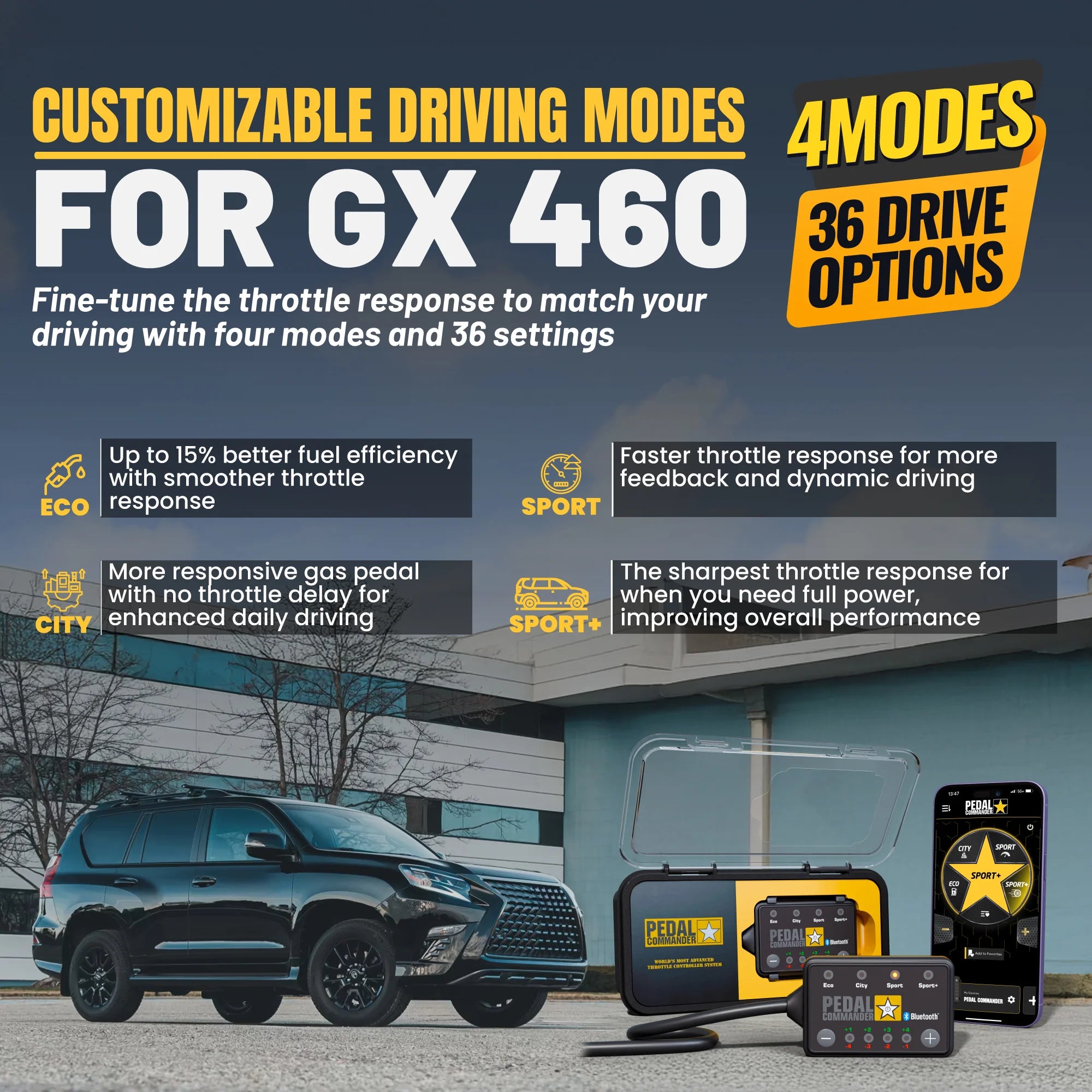 Pedal Commander per Lexus GX