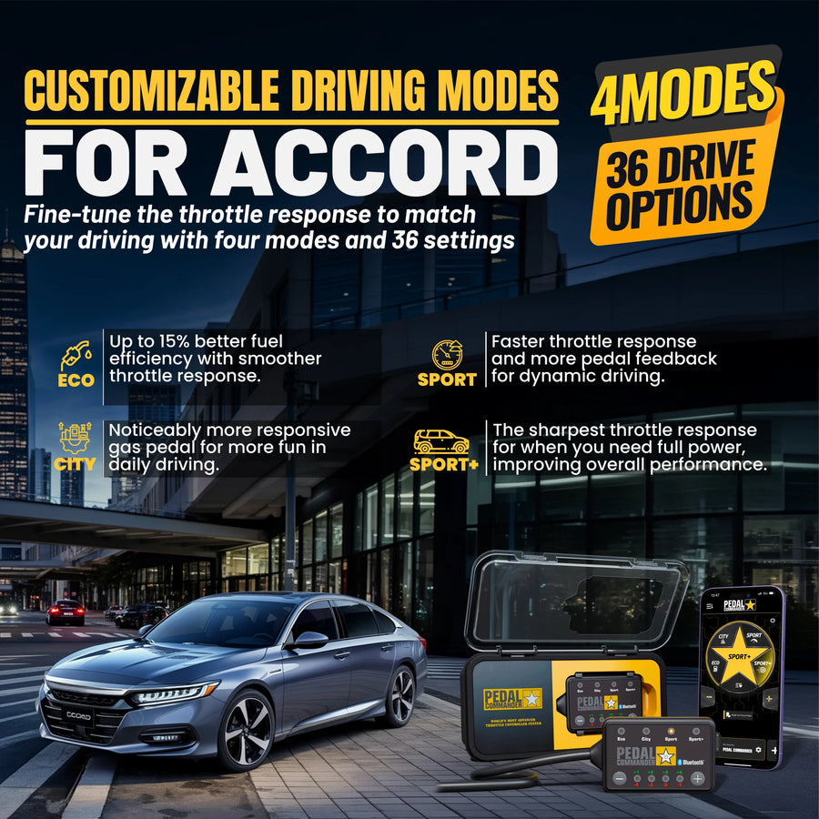 Pedal Commander per Honda Accord