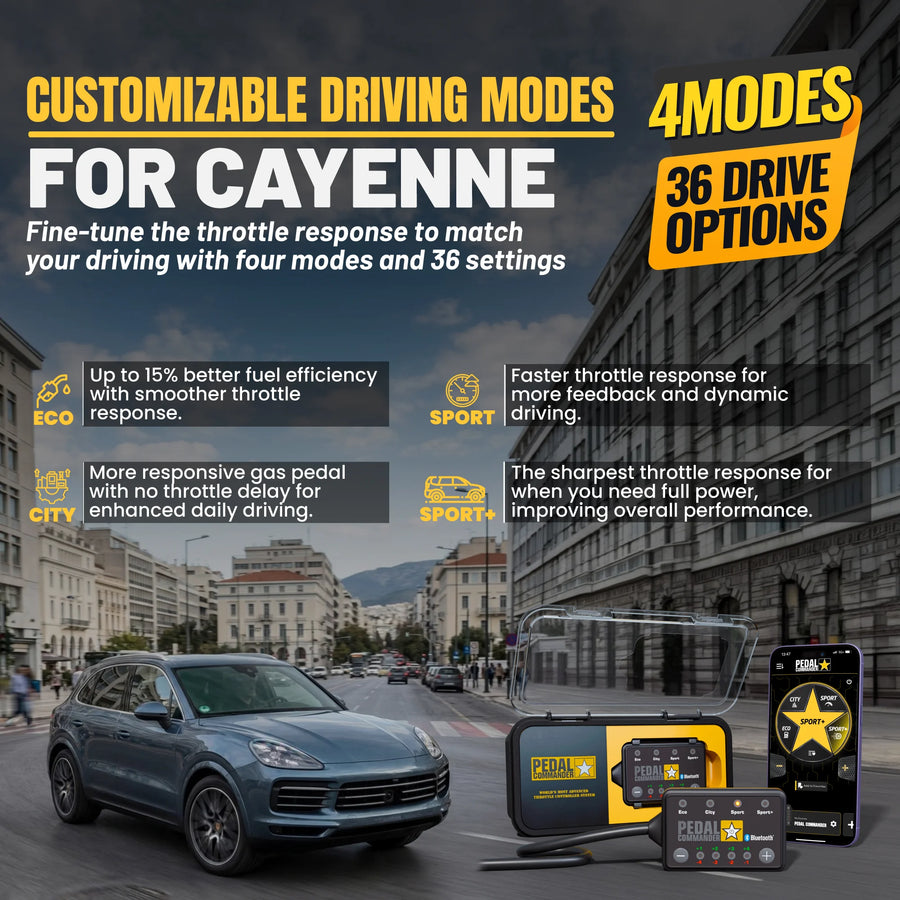 Pedal Commander per Porsche Cayenne