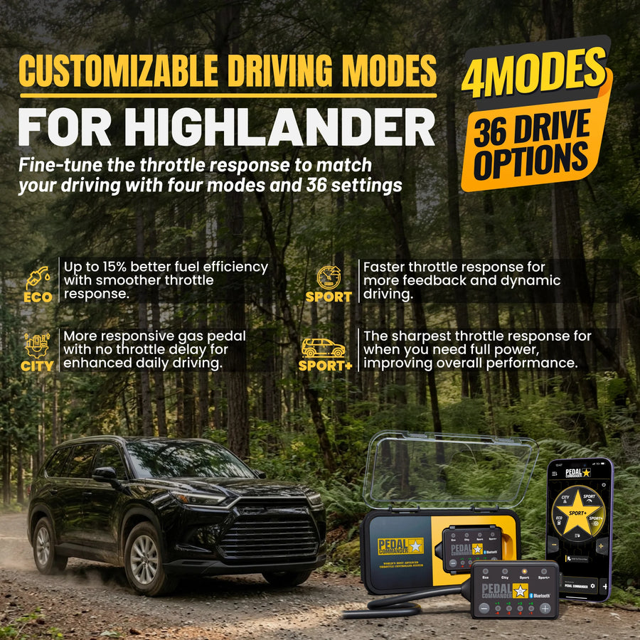 Pedal Commander per Toyota Highlander