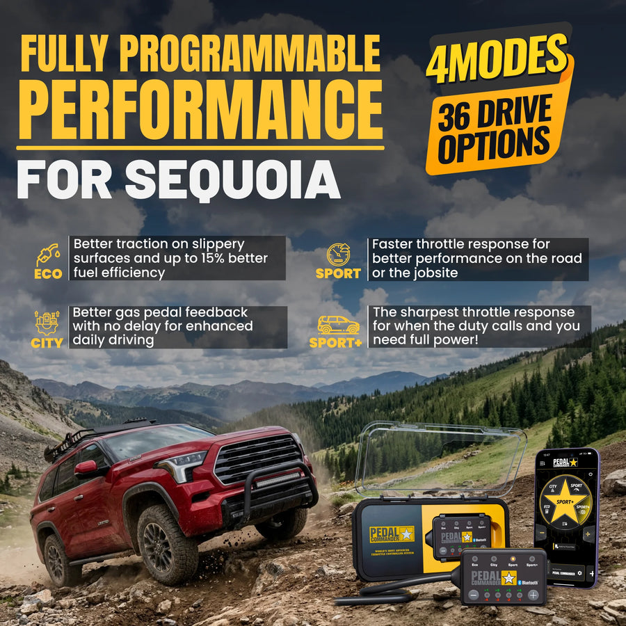 Pedal Commander per Toyota Sequoia