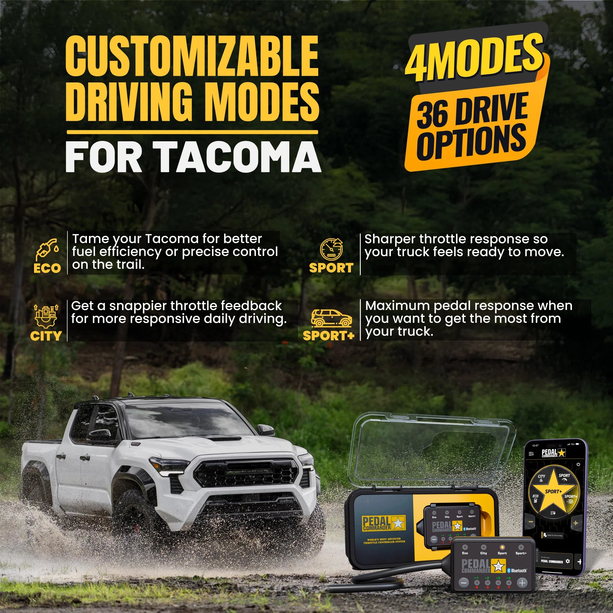 Pedal Commander per Toyota Tacoma