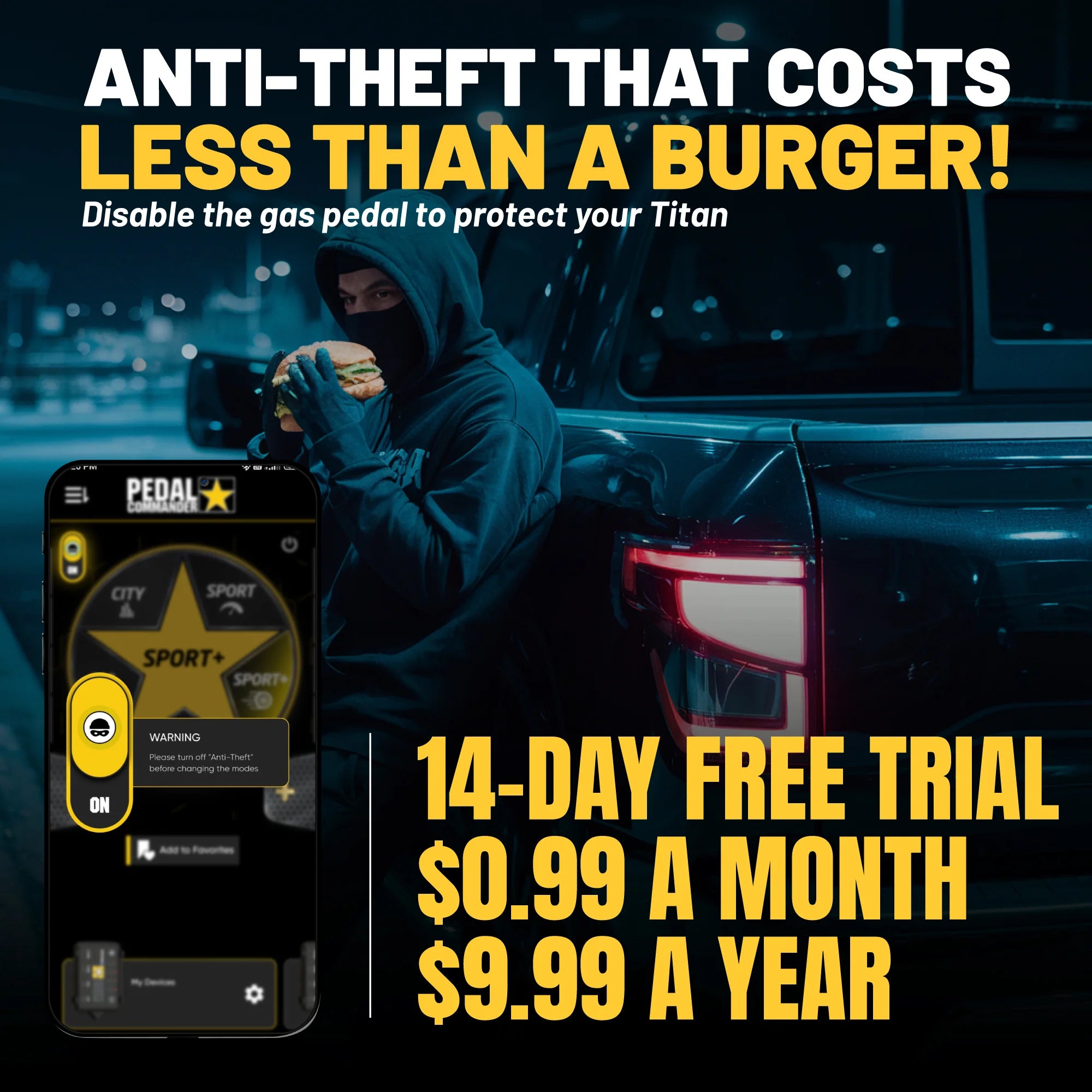 Pedal Commander per Nissan Titan