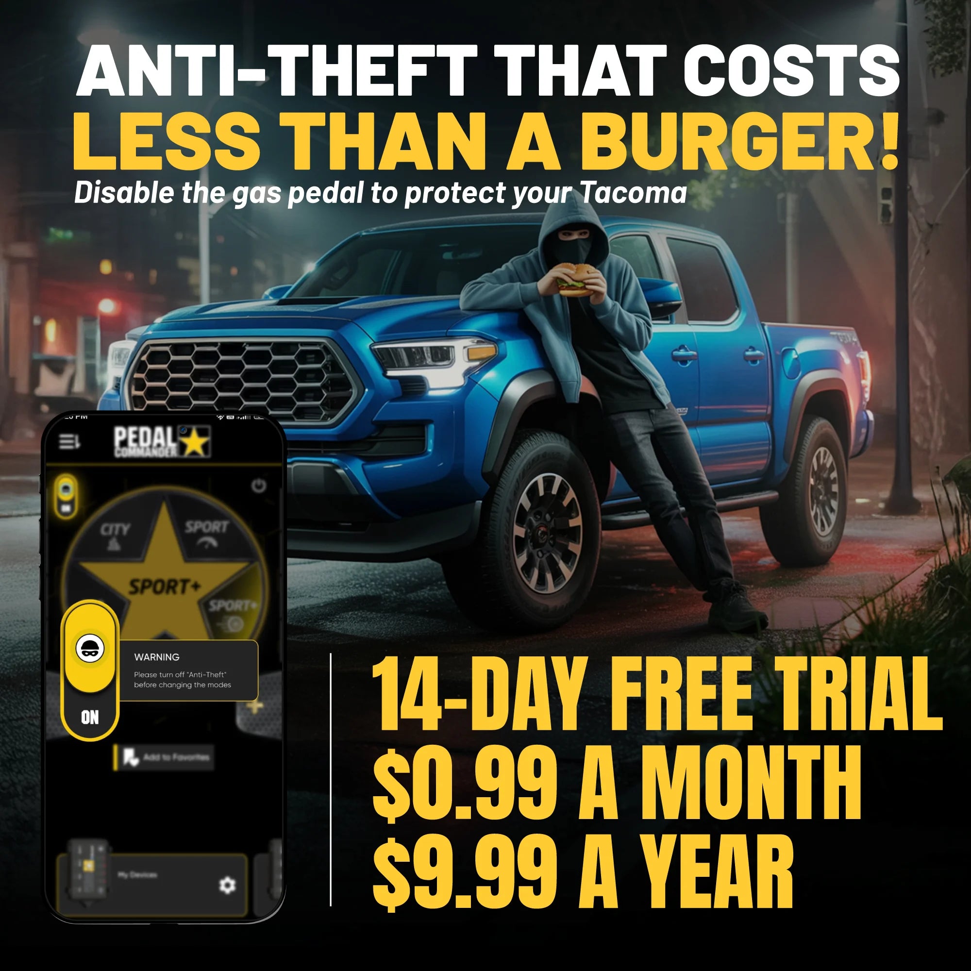 Pedal Commander per Toyota Tacoma