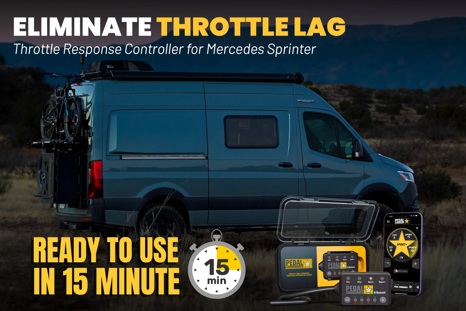 Pedal Commander per Mercedes Sprinter