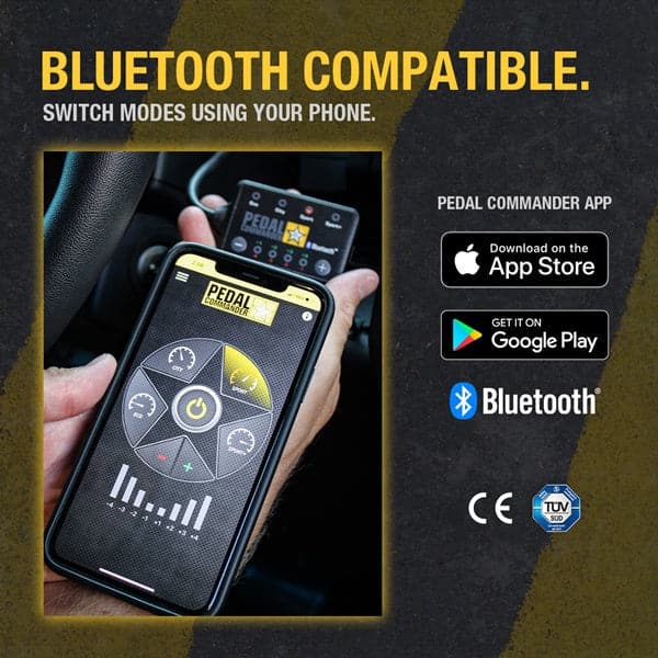 Merchant Pedal Commander PC43 is Bluetooth compatible and that means you can use it from your smartphones easily