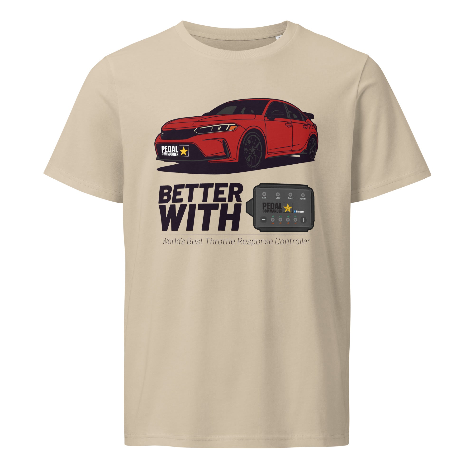 Pedal Commander T-shirt unisex organica di peso medio-leggero