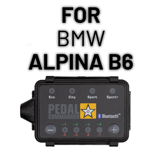 Solve your acceleration problems with Pedal Commander for BMW Alpina B6