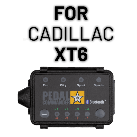 Solve your acceleration problems with Pedal Commander for Cadillac XT6