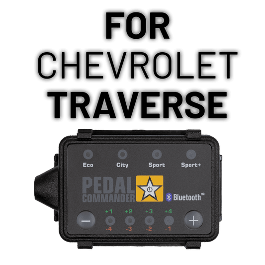 Solve your acceleration problems with Pedal Commander for Chevrolet Traverse