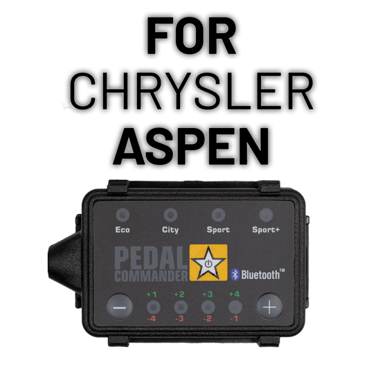 Solve your acceleration problems with Pedal Commander for Chrysler Aspen