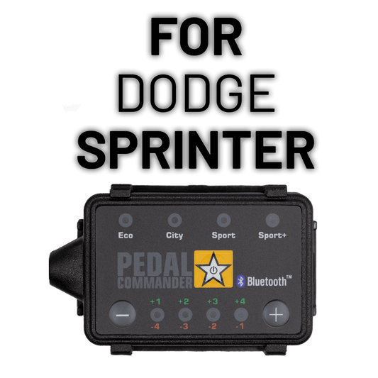 Solve your acceleration problems with Pedal Commander for Dodge Sprinter